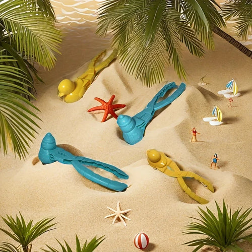 Cartoon Tool™ – Herstellung von Schneeball- und Sandfiguren - Clip