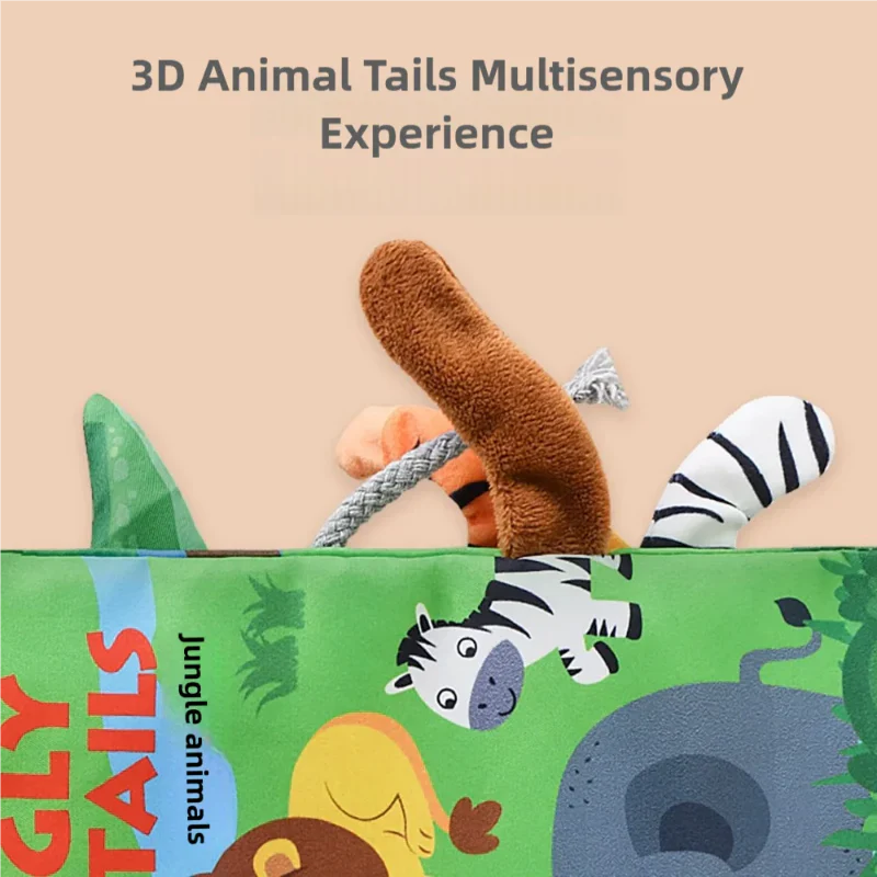 SoftTails – Farbenfroh & sensorisch – Baby-Wackelbuch