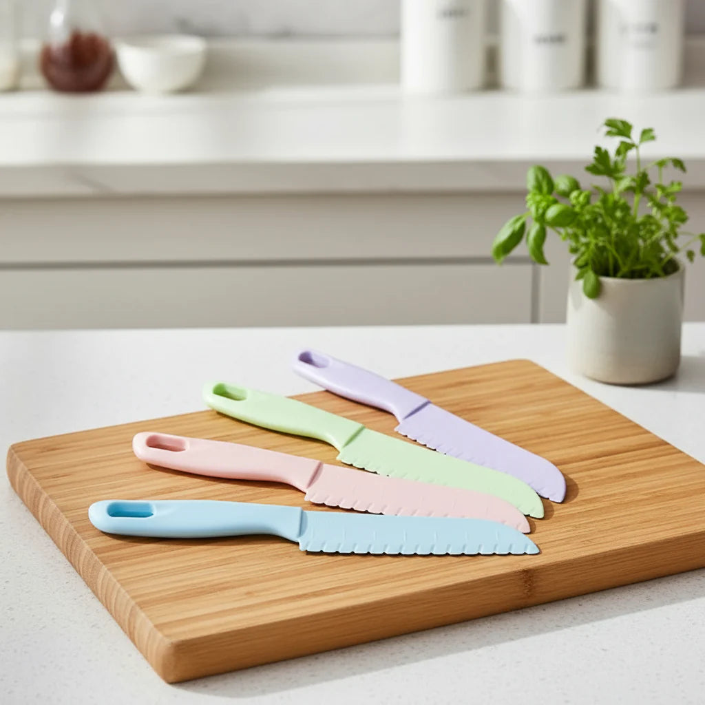 MiniChef – Sicher & kinderfreundlich – Kindersicheres Schneidemesser