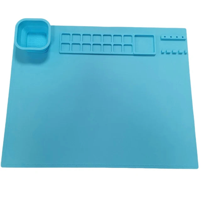 Canvas Mat™ - Die Reinigung ist ein Kinderspiel - Farben Spielmatte