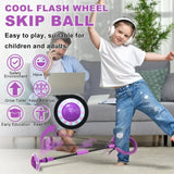 Flash Wheel Skip Ball – Aktiv & Energiegeladen – Springball für ein Bein
