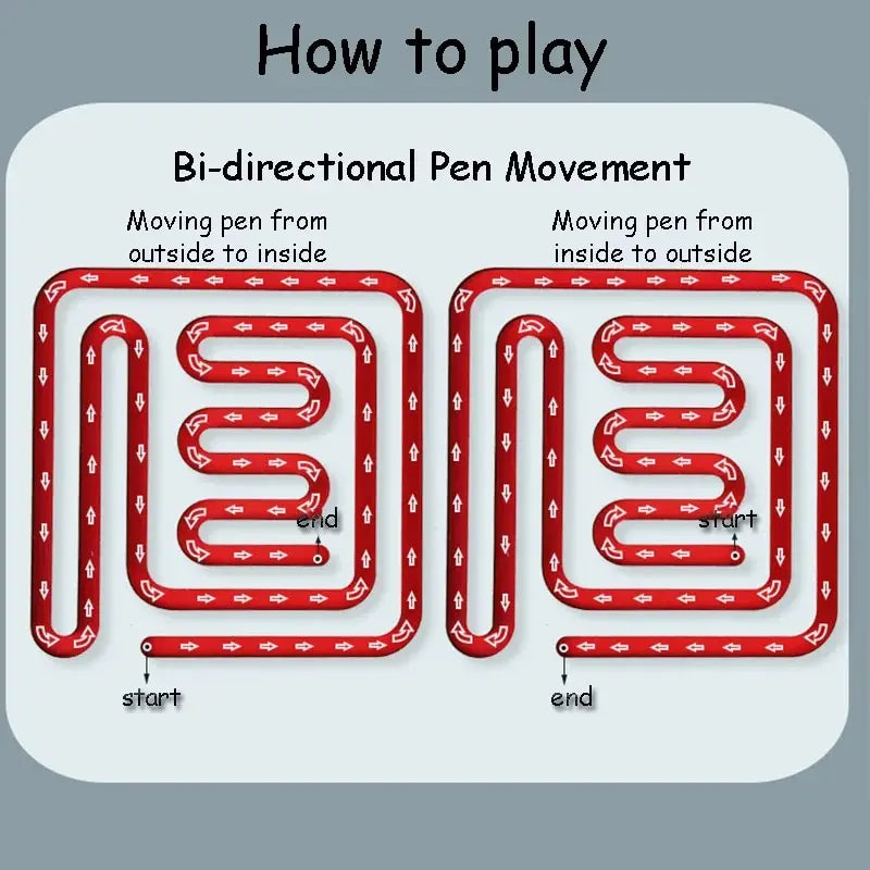 BrainBoost Puzzle Toy Pen™ - Das Gehirn des Zuges - Puzzle Spielzeug Stift