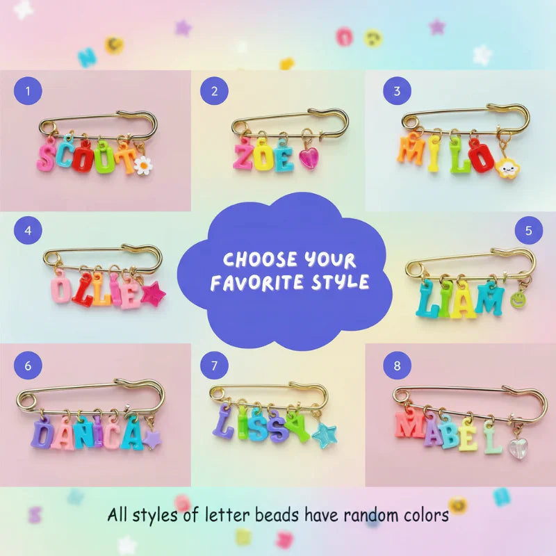 Personalized Charm Pin – Persönlich & stilvoll – Namensbrosche
