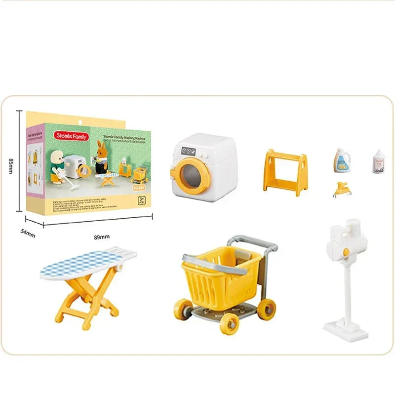 Mini Washing Machine Set™ - Spielend und lehrreich - Mini-Waschmaschinen-Set mit Spielcharakter
