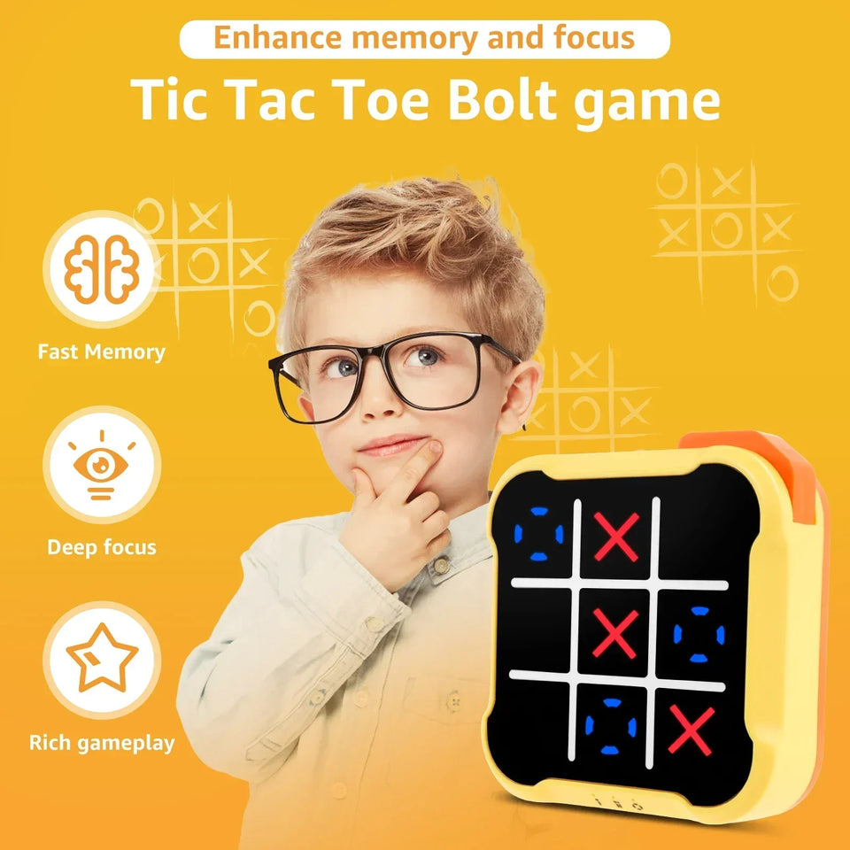 Tic Tac Toe Game™ - Stärkung des Gedächtnisses und der Problemlösungskompetenz - Elektronisch Boter-Kaas & Eieren