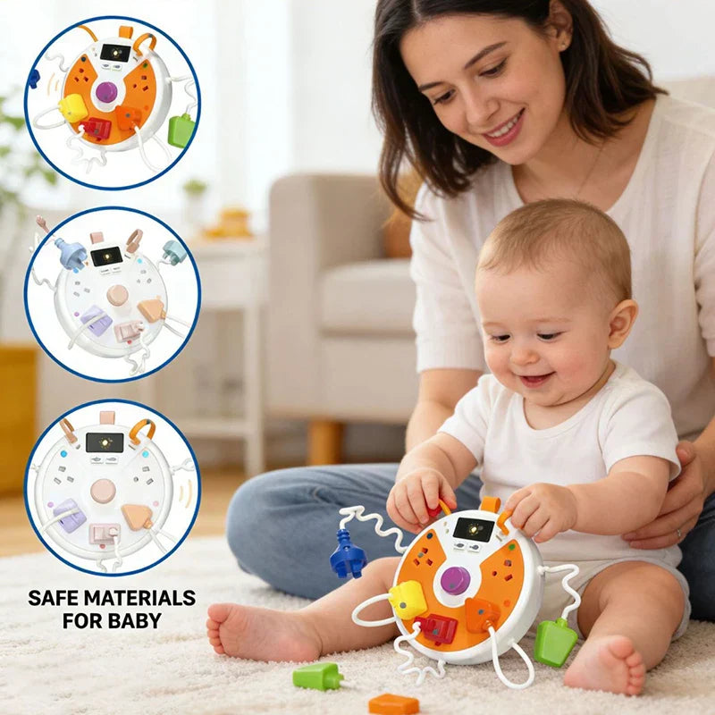 Light Up Busy Board – Motorik & Entwicklung – Aktivitäten-Tafel