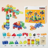 MagniCube – Kreativ & lehrreich – Magnetisches Bauklötze-Set