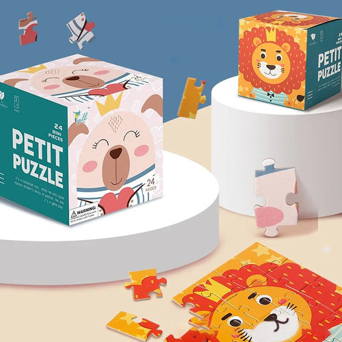 Tiny Brain Boost™ – Lernen mit Spaß - Tiere Kinderpuzzle