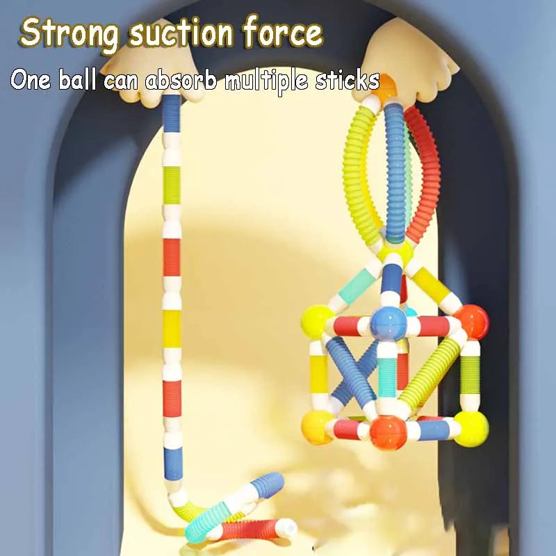 Magnetic Sticks - Endlos bauen – flexible Magnetstäbe