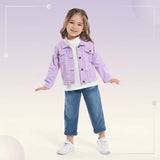 Candy Color Jeansjacke – Leichte Jeansjacke für Kinder