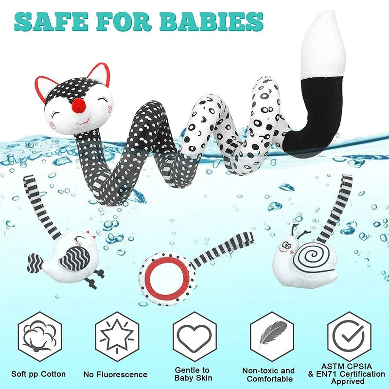 Baby Spiral Toy™ - Autositz & Kinderwagen Spielzeug