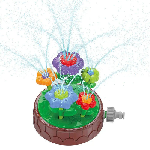 Aqua Bloom - Drehen & Spritzen – Wasserspielzeug Blumensprinkler