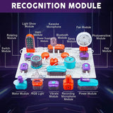 STEM Electronic Building Kit – Lehrreich & Technisch – Experimentierset für Schaltkreise