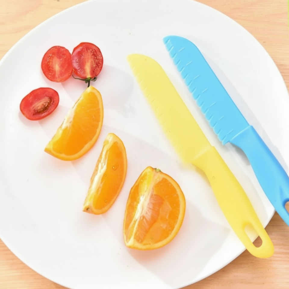 MiniChef – Sicher & kinderfreundlich – Kindersicheres Schneidemesser