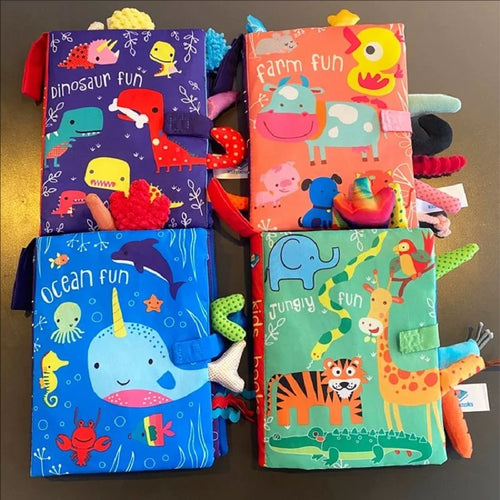 Infant Soft Book™ – Fühlen & Lernen - Sensorisches Babybuch