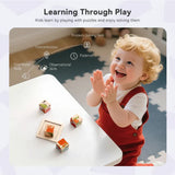 WoodMind – Kreativ & lehrreich – 6-in-1 Montessori-Tier-Holzpuzzle