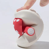 Mini Fashion – Fröhlich & sicher – Polka-Strandpantoffeln