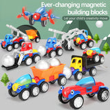 Magnetic Cars™ – Magnetischer Bauspaß - Magnetische Fahrzeuge Spielzeugset