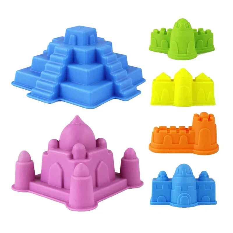 Sand Castle Kit™ – Sandspaß Bauspaß – Sandburgen-Set