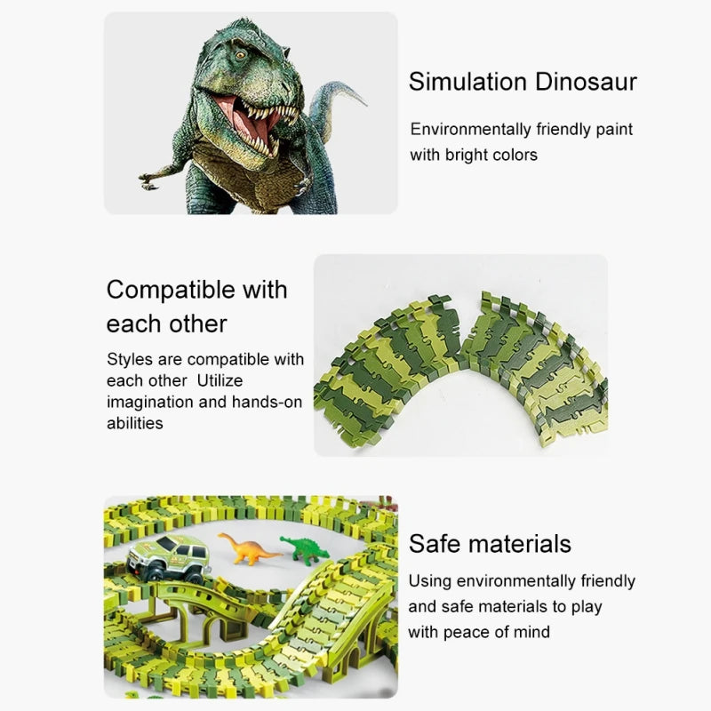 DinoRail™ - Dino Rennspaß - Rennbahn