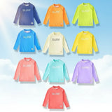 SunShield – Schützend & Flexibel – Langärmliges Surfshirt für Kinder mit UPF 50+