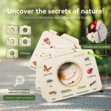 NatureBook – Natur-Entdeckungsset – Pädagogisches Holz-Sichtfenster