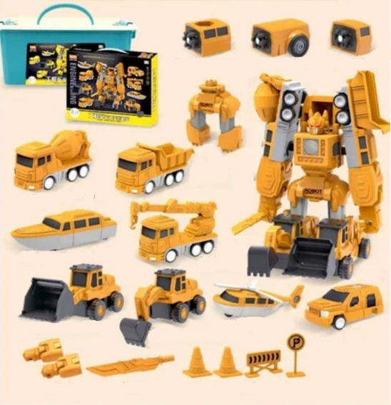 MagnaMix™ - Vom Truck zum Transformer - Spielzeug-LKW Transformer