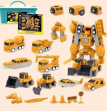 MagnaMix™ - Vom Truck zum Transformer - Spielzeug-LKW Transformer