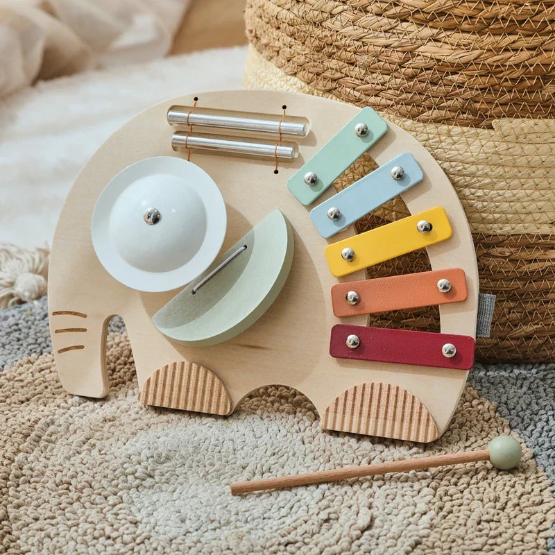 HarmonyWood – Montessori & Kreativ – Musikinstrument aus Holz: Xylophon