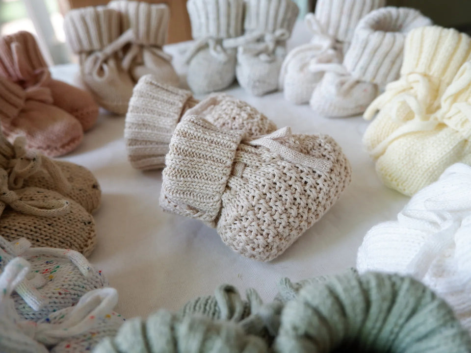Mini Fashion™ - Warm & Stylisch - Gestrickte Babyschuhe