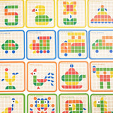 Woods™ - Pädagogische Unterhaltung - Holzmuster-Puzzle