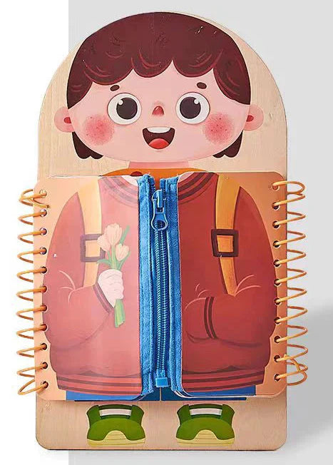 Little Helper™ - Knöpfe & Reißverschlüsse - Aktivitätstafel