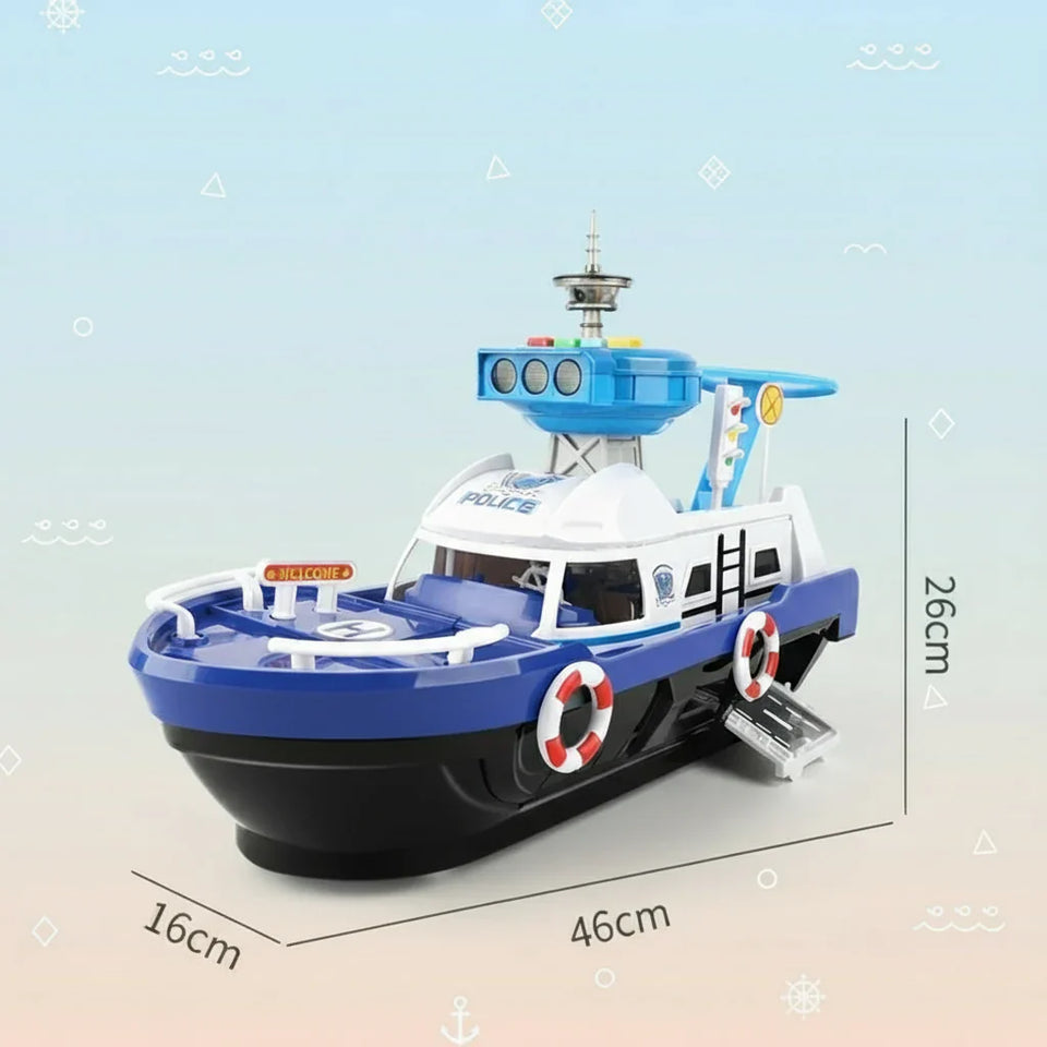 PlayHarbor – Musikalisch & interaktiv – Spielzeugboot mit Licht & Sound