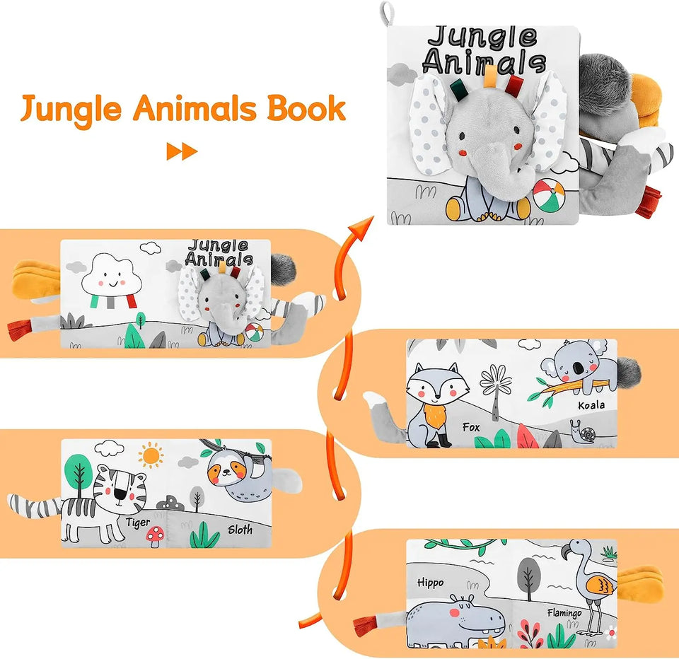 Soft Sensory Book – Fühlen & Entdecken - Baby Booklet