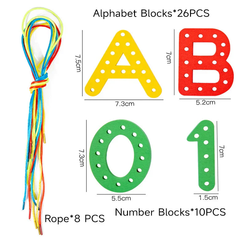 Cognitive Thread Toy™ – Intelligente Linien – Spiel zur Entwicklung von Kleinkindern