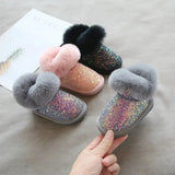 Mini Fashion™ - Warm & Stylisch - Glitzer Kinder Winterschuhe