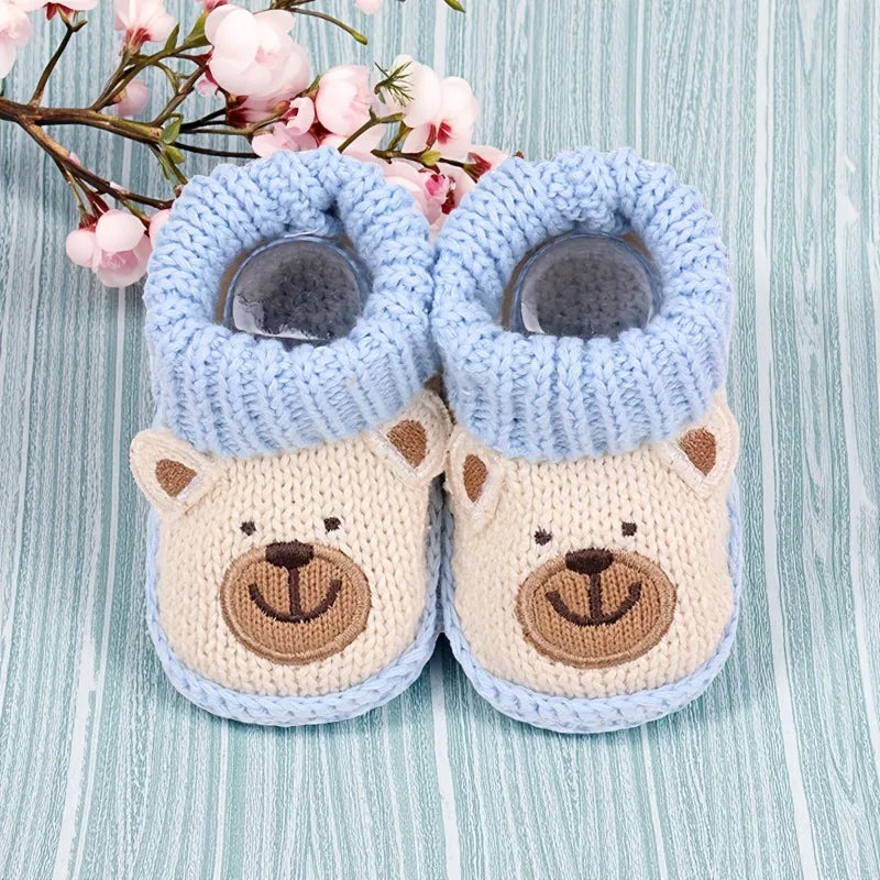 Mini Fashion – Gestrickte Babyschuhe (3-6 Monate)