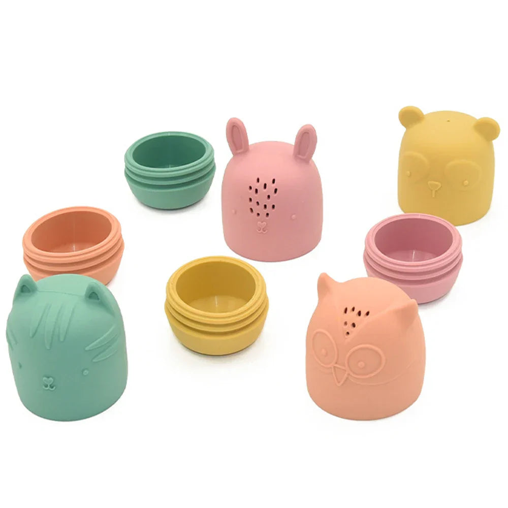 Bath Buddies™ – Niedlicher Spritzspaß – Silikon-Wasserspielzeug