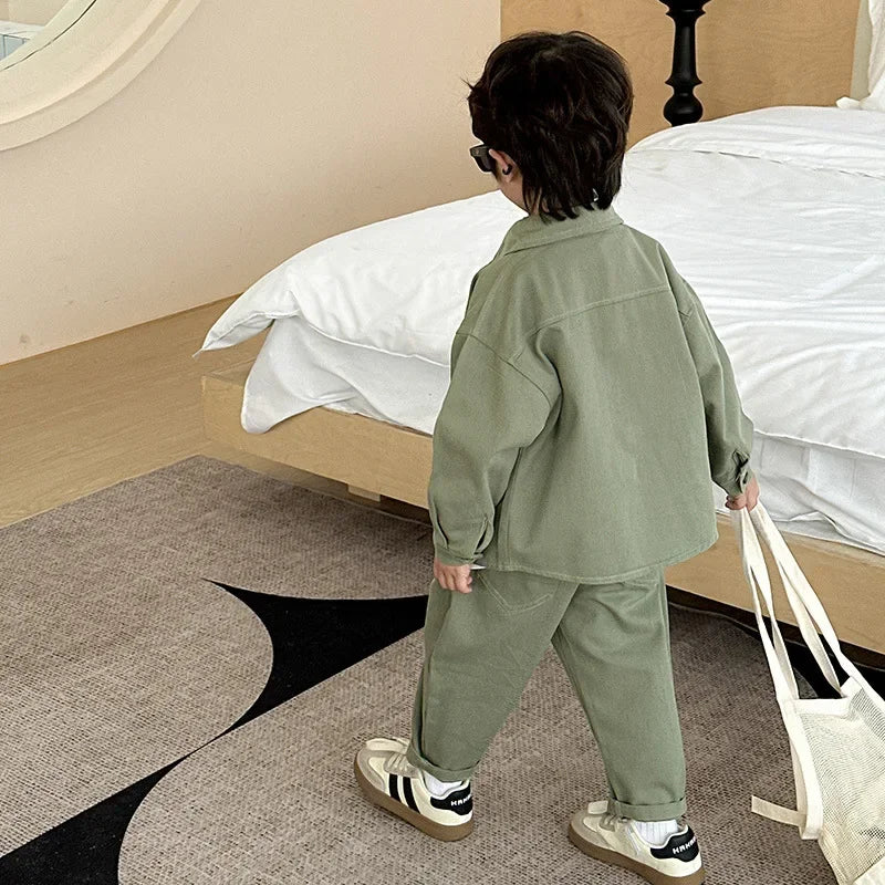 Boys Fashion – Trendy & Komfort – Cargo-Set für Jungen