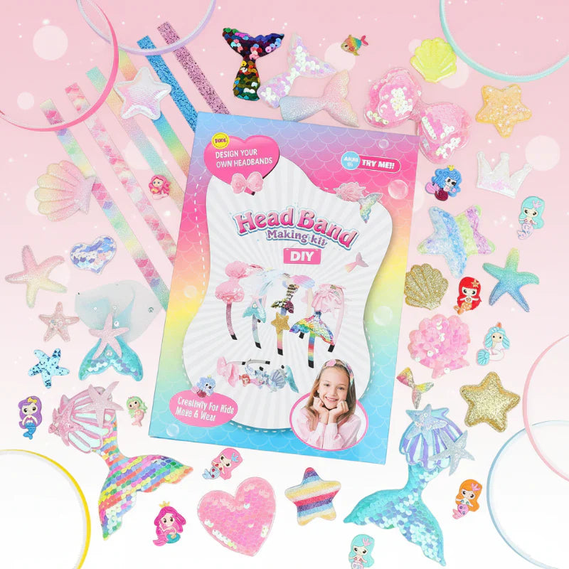 DIY Headband Making Kit – Kreativ & Verspielt – Haarband-Accessoire-Set