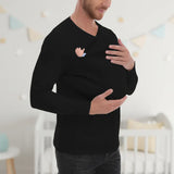 Kangaroo Pocket Shirt – Bequem & praktisch – T-Shirt-Babytrage für Männer