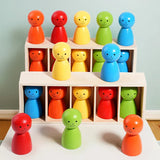WoodenMatch – Clever & Verspielt – Montessori-Farbspiel