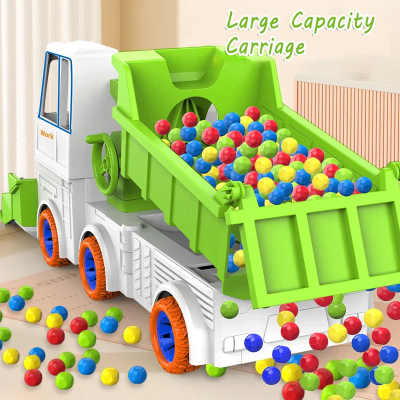 Power Mixer Truck™ – Dreh- und Bauspaß - Spielzeug-Baufahrzeug