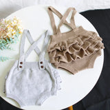 Mini Fashion™ - Süßer gestrickter Babystrampler