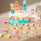 Lace & Thread™ – Stapeln & Einfädeln Spiel –  Auffädeln von Perlen