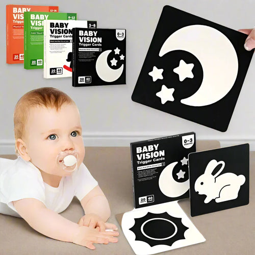 VisionBook – Lehrreich & informativ – Baby-Kognitionskartenbuch