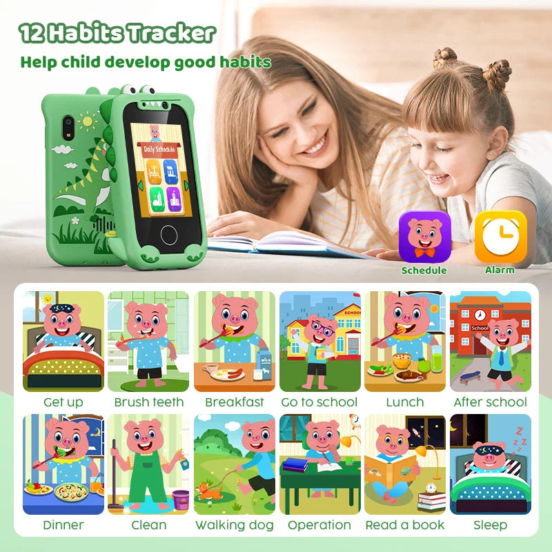 Kids Playphone™ - Von Musik bis Selfies - Spielzeugtelefon