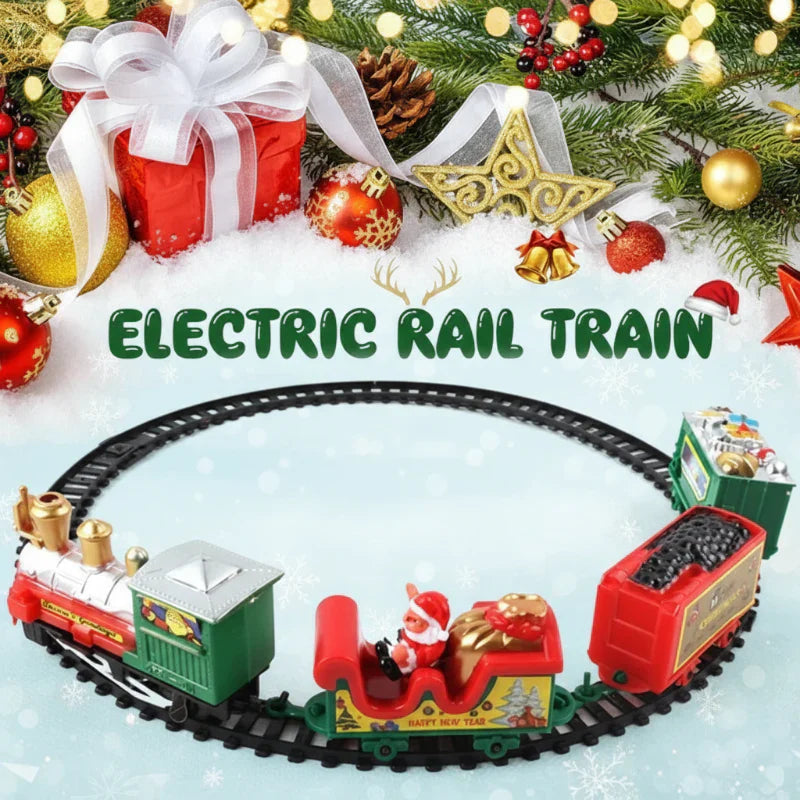 XmasTrain – Festlich & Unterhaltsam – Elektrisches Zugset für Weihnachten