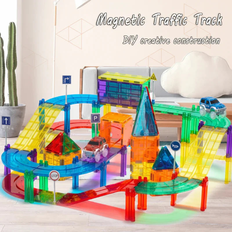 SmartTrack – Bauen & Spielen – Magnetische Kreativwege