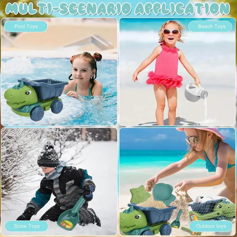 Beach Dino Set™ – Baue deine Burg - Dinotruck Strand